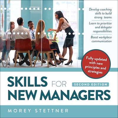 Skills for New Managers – omslag til lydbogen af Morey Stettner