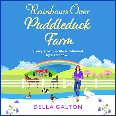 Rainbows Over Puddleduck Farm - Puddleduck Farm, Book 2 (Unabridged) – omslag til lydbogen af Della Galton