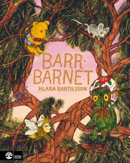 Barrbarnet – omslag till ljudboken av Klara Bartilsson