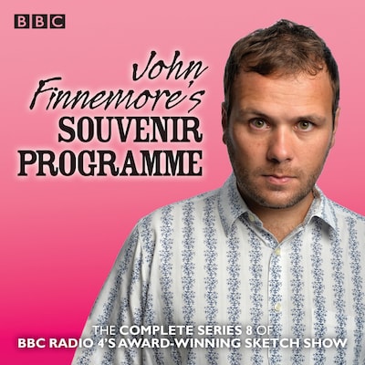 John Finnemore's Souvenir Programme: Series 8 – omslag til lydbogen af John Finnemore