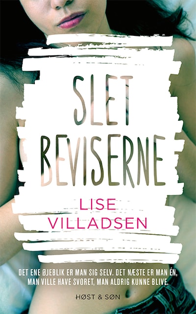 Slet beviserne – omslag til lydbogen af Lise Villadsen