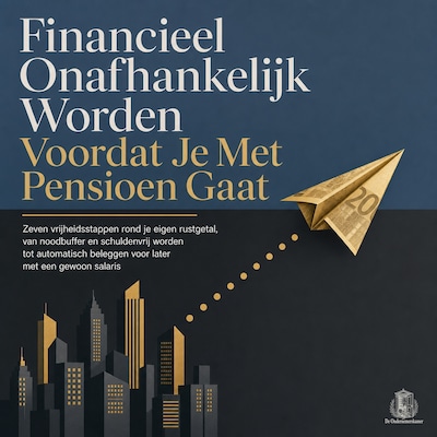 Financieel Onafhankelijk Worden Voordat Je Met Pensioen Gaat – omslag van het luisterboek van De Ondernemerskamer