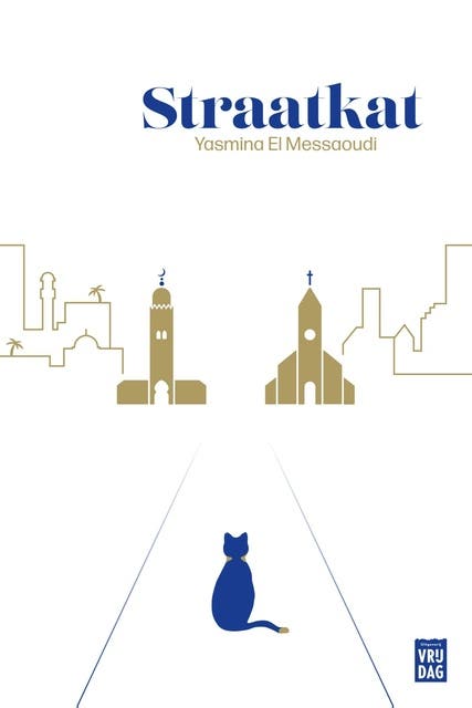 Straatkat – omslag van het luisterboek van Yasmina El Messaoudi