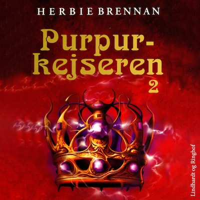 Purpurkejseren - Bind 2 – omslag til lydbogen af Herbie Brennan
