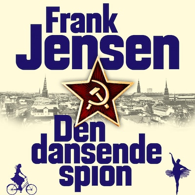 Den dansende spion – omslag til lydbogen af Frank Jensen