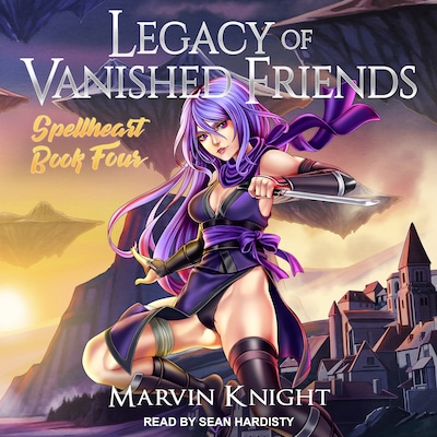 Legacy of Vanished Friends – omslag til lydbogen af Marvin Knight