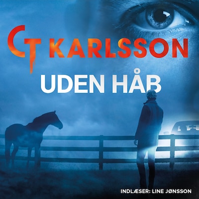 Uden håb – omslag til lydbogen af C. T. Karlsson