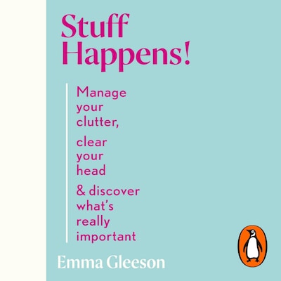 Stuff Happens! – omslag til lydbogen af Emma Gleeson