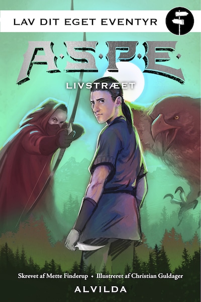 A.S.P.E. - Lav dit eget eventyr: Livstræet – omslag til lydbogen af Mette Finderup
