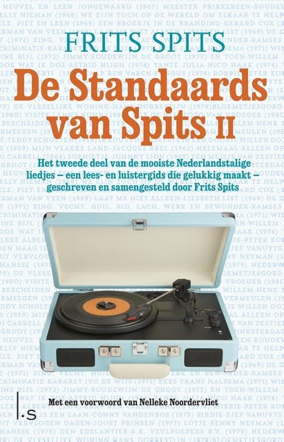 De standaards van Spits 2 – omslag van het luisterboek van Frits Spits