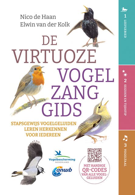 De virtuoze vogelzanggids: Stapsgewijs vogelgeluiden leren herkennen voor iedereen