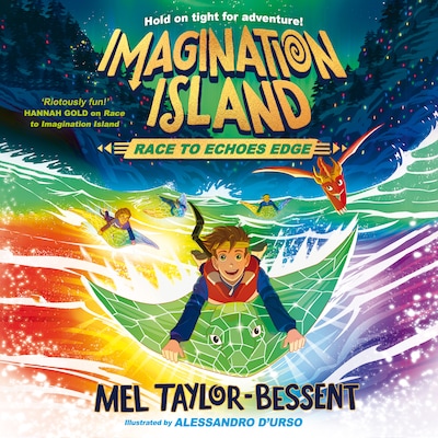 Race to Echoes Edge – omslag til lydbogen af Mel Taylor-Bessent