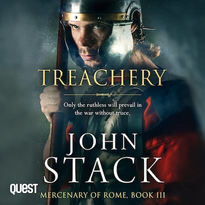 Treachery – omslag til lydbogen af John Stack
