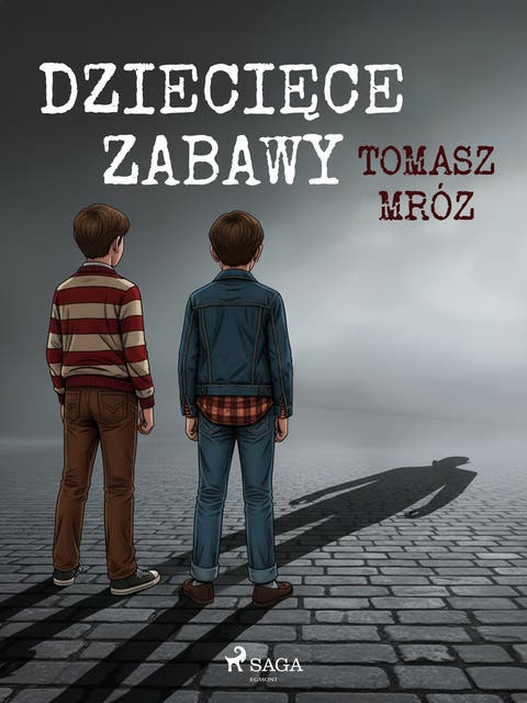 Dziecięce zabawy – okładka audiobooka, autor Tomasz Mróz