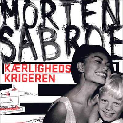 Kærlighedskrigeren – omslag til lydbogen af Morten Sabroe