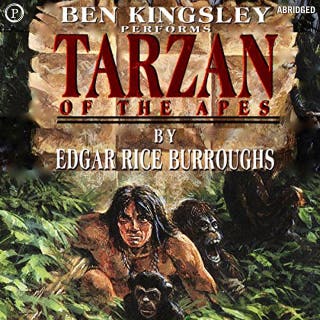 Tarzan of the Apes – omslag til lydbogen af Edgar Rice Burroughs