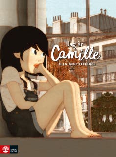 Jag är Camille – omslag till ljudboken av Jean-Loup Felicioli
