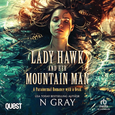 Lady Hawk and her Mountain Man – omslag til lydbogen af N Gray