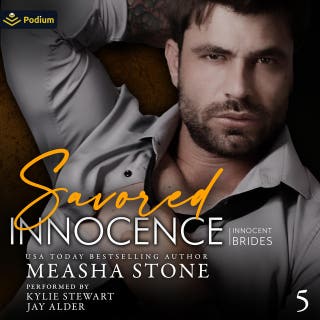 Savored Innocence: Innocent Brides, Book 5 – omslag till ljudboken av Measha Stone