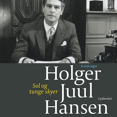 Sol og tunge skyer – omslag til lydbogen af Holger Juul Hansen