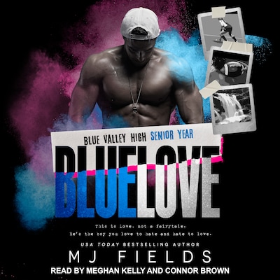 Blue Love – omslag til lydbogen af MJ Fields