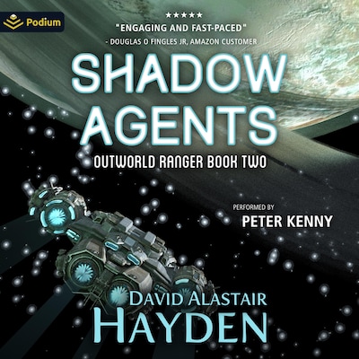 Shadow Agents – omslag til lydbogen af David Alastair Hayden