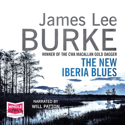 The New Iberia Blues – omslag til lydbogen af James Lee Burke