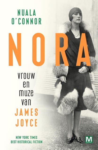 Nora, vrouw en muze van James Joyce – omslag van het luisterboek van Nuala O'Connor
