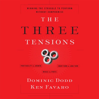 The Three Tensions – omslag til lydbogen af Dominic Dodd, Ken Favaro