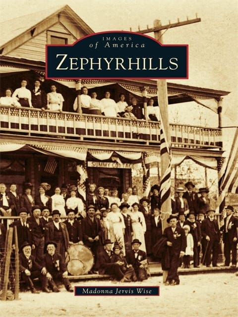 Zephyrhills – omslag til lydbogen af Madonna Jervis Wise