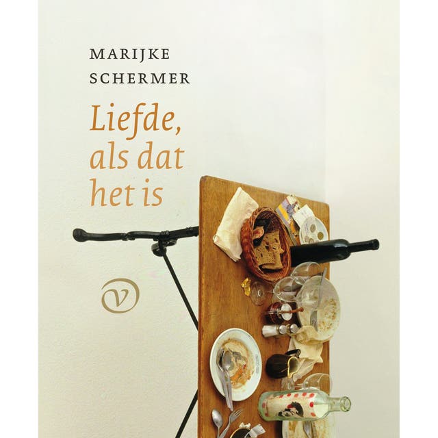 Liefde, als dat het is – omslag van het luisterboek van Marijke Schermer