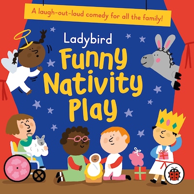 Ladybird Funny Nativity Play – omslag til lydbogen af Ladybird