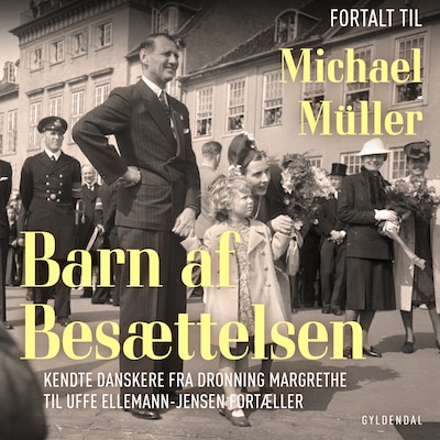 Barn af besættelsen – omslag til lydbogen af Michael Müller