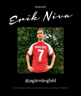 #jagärmångfald – omslag till ljudboken av Erik Niva