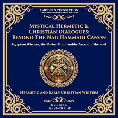 Mystical Hermetic & Christian Dialogues: Beyond the Nag Hammadi Canon – omslag til lydbogen af Tim Zengerink, Various Hermetic & Early Christian Writers
