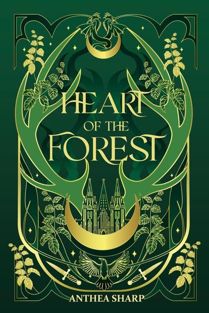 Heart of the Forest: A Darkwood Novella – omslag til lydbogen af Anthea Sharp
