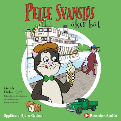 Pelle Svanslös åker båt