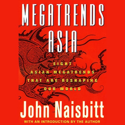Megatrends Asia – omslag til lydbogen af John Naisbitt
