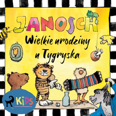 Miś i Tygrysek. Wielkie urodziny u Tygryska – okładka audiobooka, autor Janosch
