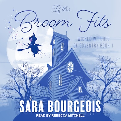 If the Broom Fits – omslag til lydbogen af Sara Bourgeois