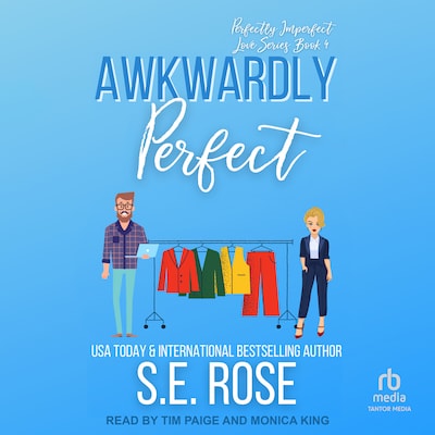 Awkwardly Perfect – omslag til lydbogen af S.E. Rose