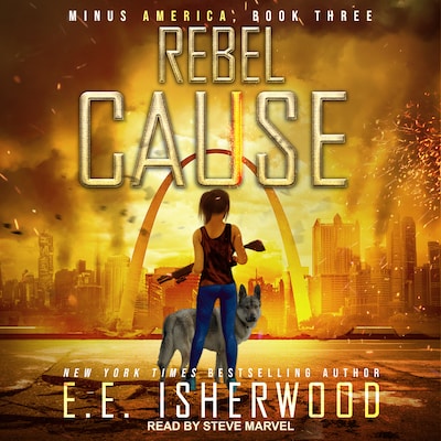 Rebel Cause – omslag til lydbogen af E.E. Isherwood