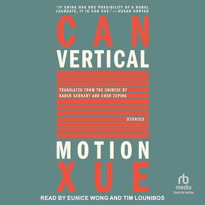Vertical Motion – omslag til lydbogen af Can Xue