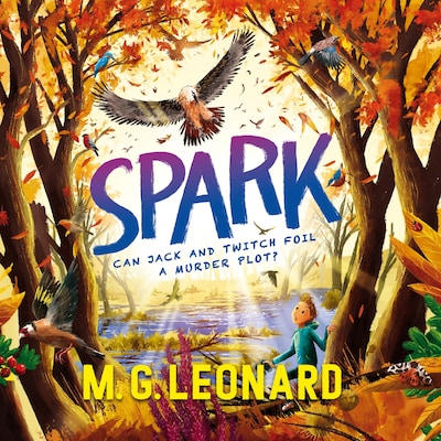 Spark – omslag til lydbogen af M.G. Leonard