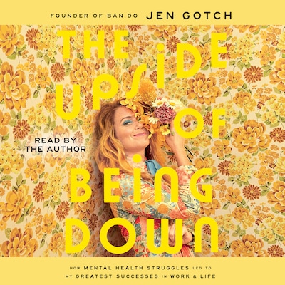 The Upside of Being Down – omslag til lydbogen af Jen Gotch