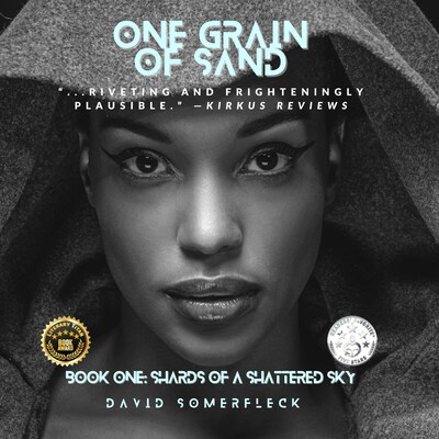 One Grain of Sand – omslag til lydbogen af David Somerfleck