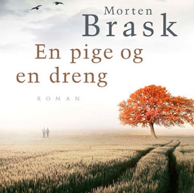 En pige og en dreng – omslag til lydbogen af Morten Brask