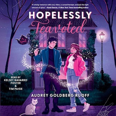 Hopelessly Teavoted – omslag til lydbogen af Audrey Goldberg Ruoff