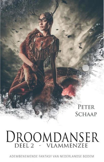 Vlammenzee – omslag van het luisterboek van Peter Schaap
