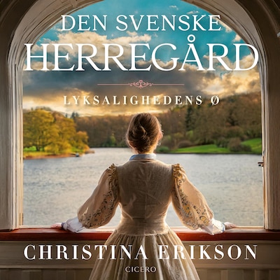Lyksalighedens ø – omslag til lydbogen af Christina Erikson